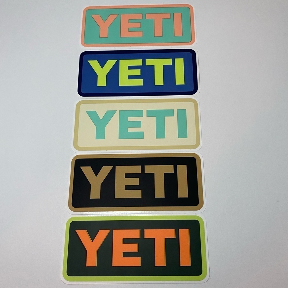 Yeti Decal Sticker Bundle